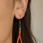 Noticeably Nomad - Orange necklace