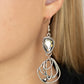Galactic Drama - Silver earrings