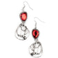 Galactic Drama - Red earrings