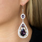 Posh Pageantry - Purple earring