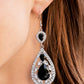 Posh Pageantry - Black earring  JAN 22' LOP