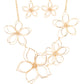 Flower Garden Fashionista - Gold Necklace