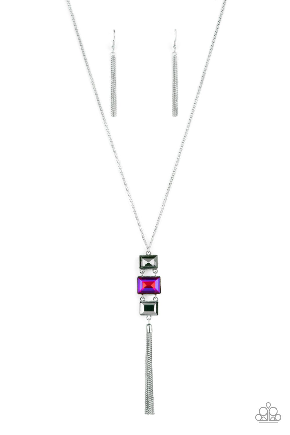 Uptown Totem - Pink necklace