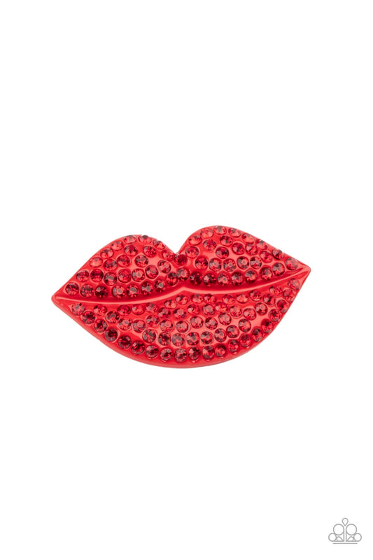 Beso de cabello - Rojo
