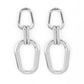 Harmonic Hardware - Silver earrings