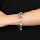Delightfully Daydreamy - White bracelet