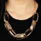 Fiercely Flexing - Gold necklace