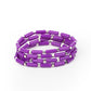 Radiantly Retro - Purple bracelet