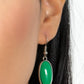 Count to TENACIOUS - Green necklace