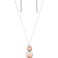 Celestial Courtier - Orange necklace