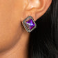 Cosmic Catwalk - Purple earrings