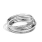 Stackable Stunner - Silver bracelets