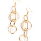 Park Avenue Princess - Gold earrings