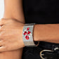 Flickering Fortune - Red bracelet