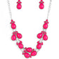 Botanical Banquet - Pink necklace