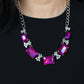 Flawlessly Famous - Pink necklace