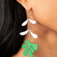 Palm Beach Bonanza - Green earrings
