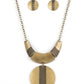 Metallic Enchantress - Brass necklace