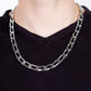 Full-Court Press - Silver necklace