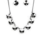 The SHOWCASE Must Go On - Black  necklace Sept fashion fix