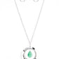 Inner Tranquility -  green necklace