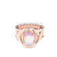 Mystical Treasure - Rose Gold ring -fashion fix