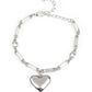 Sweetheart Secrets - White bracelet