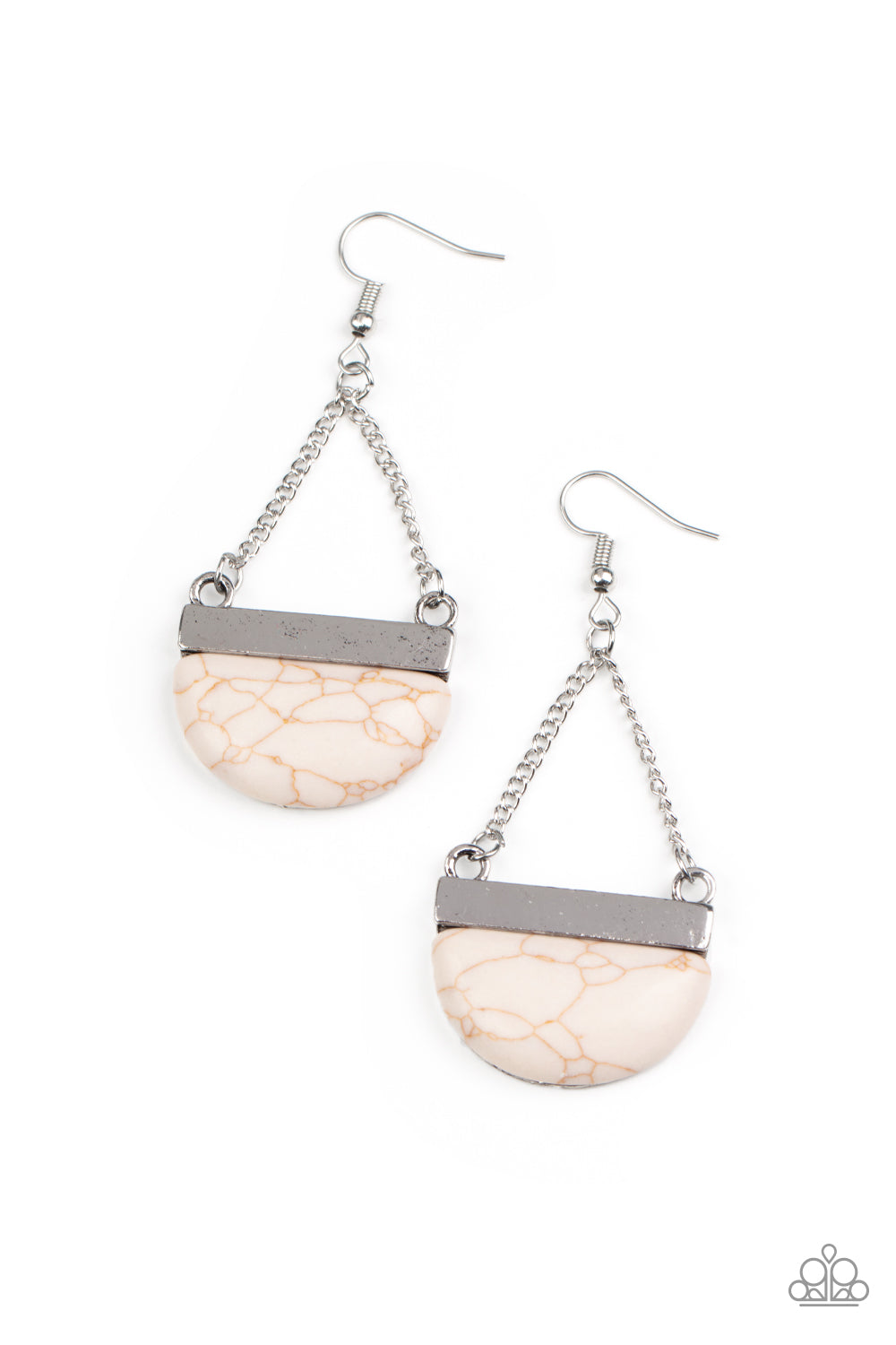 Mesa Mezzanine - White earring
