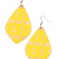 Zimbabwe Zoo - Yellow earrings