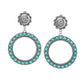 Playfully Prairie - Pendientes azules