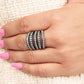 Empirical Sparkle - White ring -fashion fix