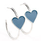 Kiss Up - Blue earrings