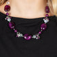 The Top TENACIOUS - Purple  necklace