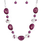 The Top TENACIOUS - Purple  necklace