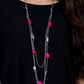 Barefoot and Beachbound - Pink necklace