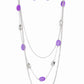 Barefoot and Beachbound - Purple necklace