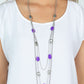 Barefoot and Beachbound - Purple necklace
