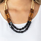 Bermuda Bellhop - Black necklace