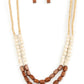 Bermuda Bellhop - Brown necklace