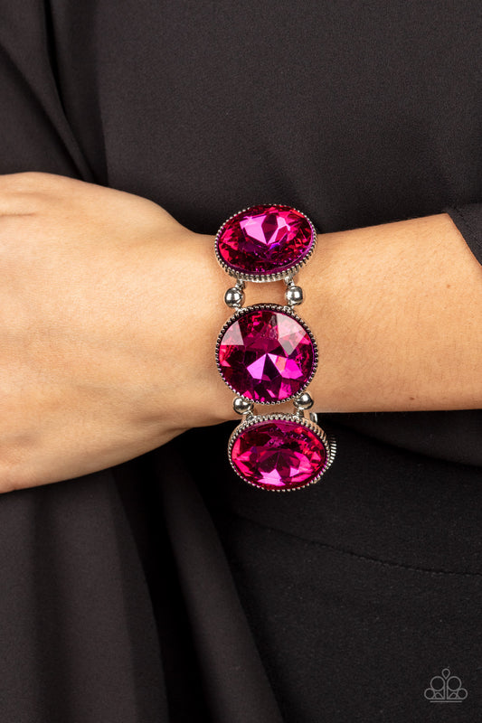 Pulsera rosa Powerhouse Hustle