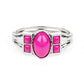 A Touch of Tiki - Pink bracelet