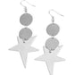Star Bizarre - Silver earrings