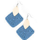 Sabbatical WEAVE - Blue earrings