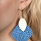 Sabbatical WEAVE - Blue earrings