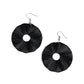 Fan the Breeze - Black earring
