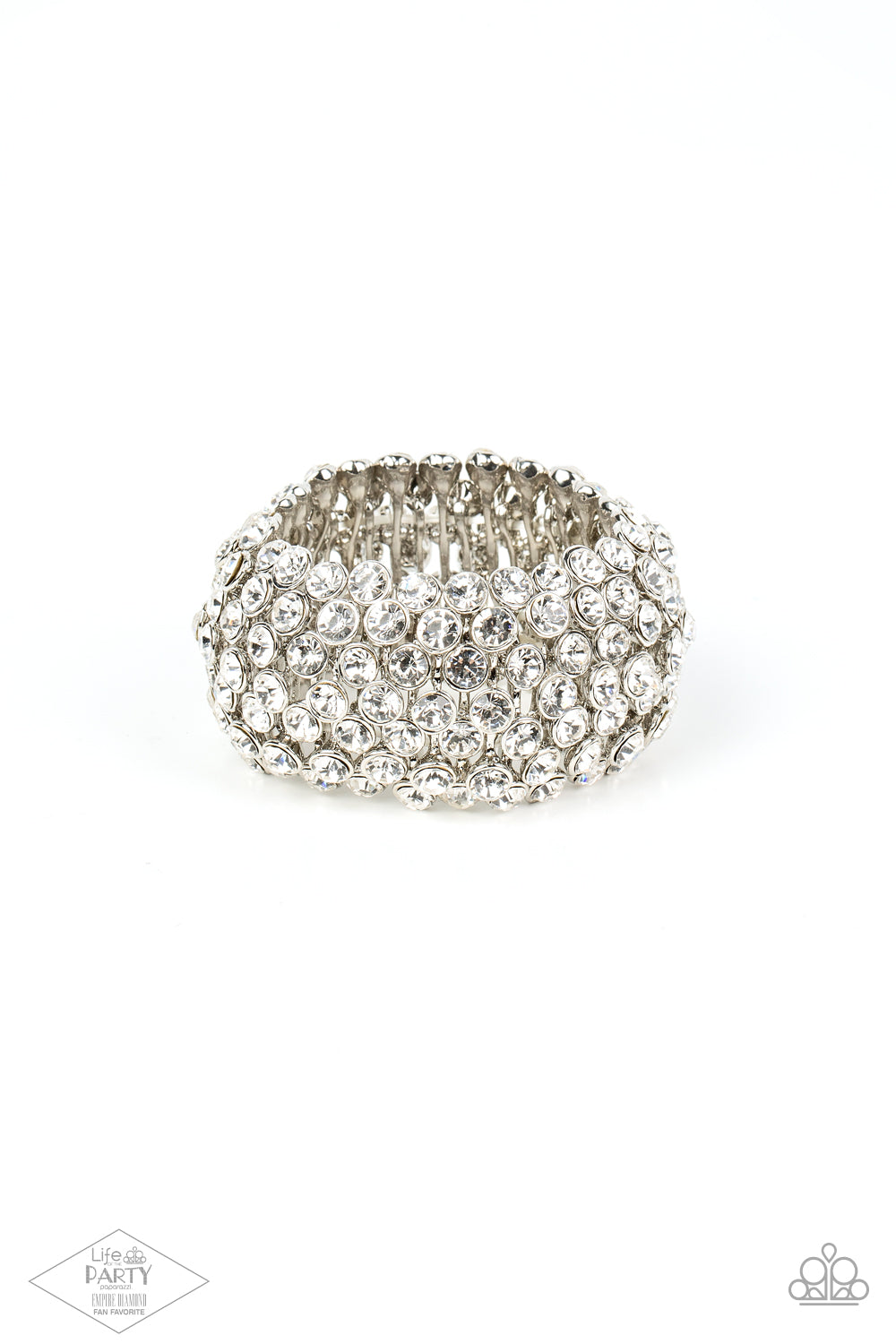 Playing With Fire-White  Zi bracelet