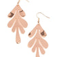 A FROND Farewell - Rose Gold earrings