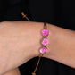 Prairie Persuasion - Pink bracelet