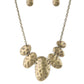 Cave Crawl - Brass necklace