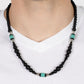 Stone Synchrony - Blue Necklace